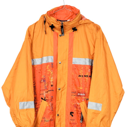 VIN-SW-34466 Vintage αντιανεμικό μπουφάν λεπτό unisex 90's style S-M