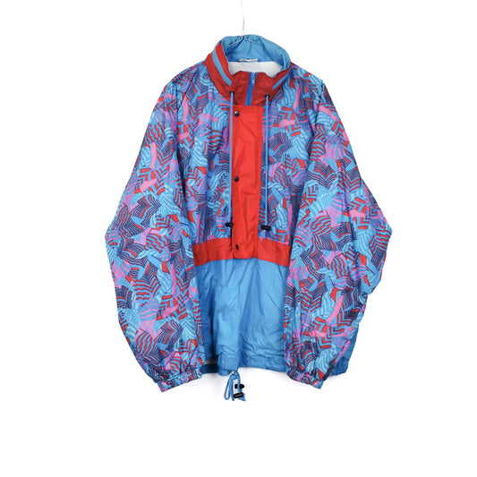 VIN-SW-34442 Vintage αντιανεμικό μπουφάν λεπτό unisex 90's style L