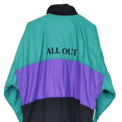 VIN-SW-34465 Vintage αντιανεμική ζακέτα unisex 90's style L