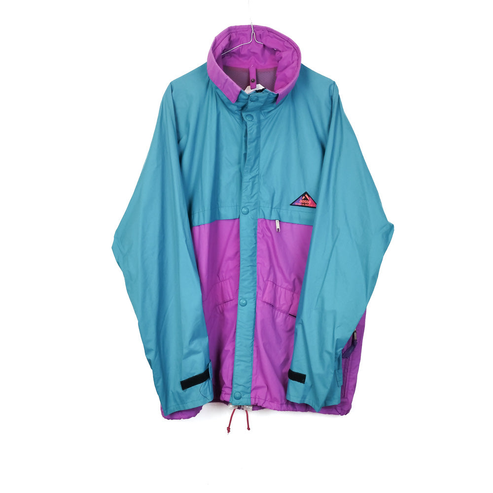 VIN-SW-34463 Vintage αντιανεμικό μπουφάν λεπτό unisex 90's style L