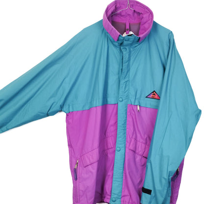 VIN-SW-34463 Vintage αντιανεμικό μπουφάν λεπτό unisex 90's style L