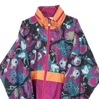 VIN-SW-34462 Vintage αντιανεμικό μπουφάν λεπτό unisex 90's style L