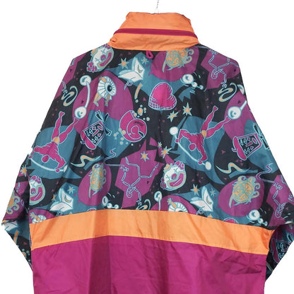 VIN-SW-34462 Vintage αντιανεμικό μπουφάν λεπτό unisex 90's style L