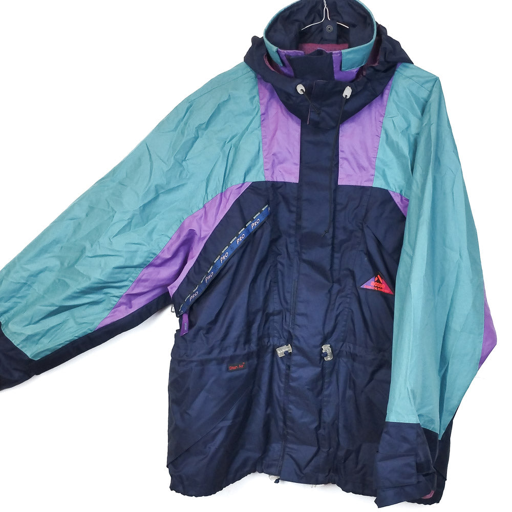 VIN-SW-34462 Vintage αντιανεμικό μπουφάν unisex 90's style S