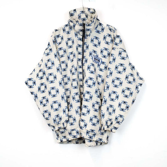 VIN-SW-34455 Vintage αντιανεμική ζακέτα unisex 90's style S-M