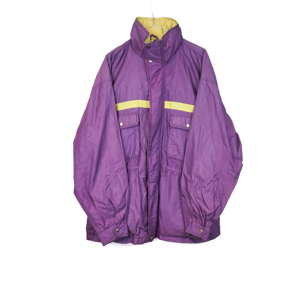 VIN-SW-34449 Vintage αντιανεμικό μπουφάν λεπτό unisex 90's style L