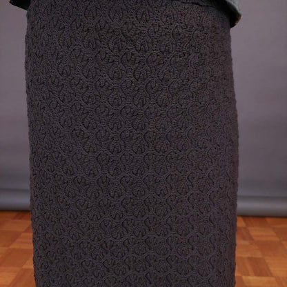 VIN-SKI-32948 Vintage φούστα πλεκτή μίντι M