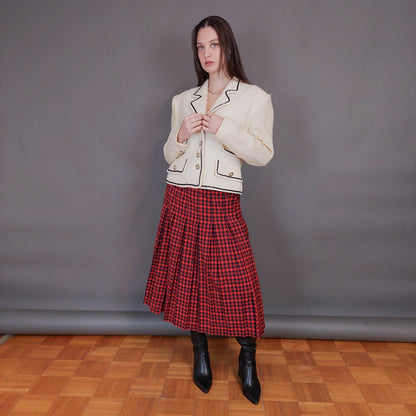 VIN-OUTW-32941 Vintage σακάκι μάλλινο S