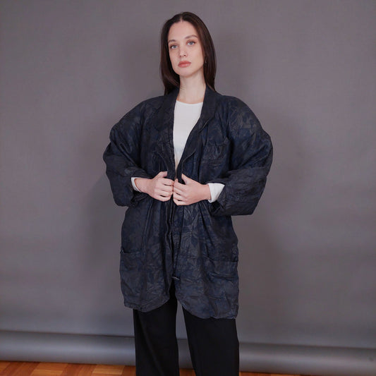 VIN-OUTW-32938 Vintage δερμάτινο jacket L-XL