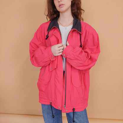 VIN-OUTW-34542 Vintage λεπτό πανωφόρι L-XL