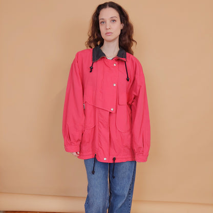 VIN-OUTW-34542 Vintage λεπτό πανωφόρι L-XL