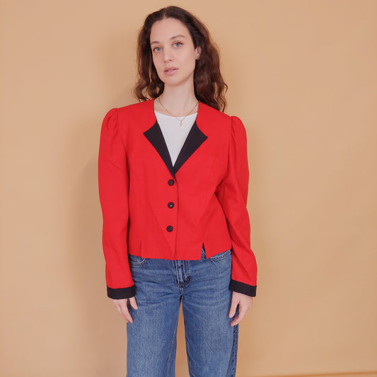 VIN-OUTW-34546 Vintage σακάκι βισκόζη trachten M