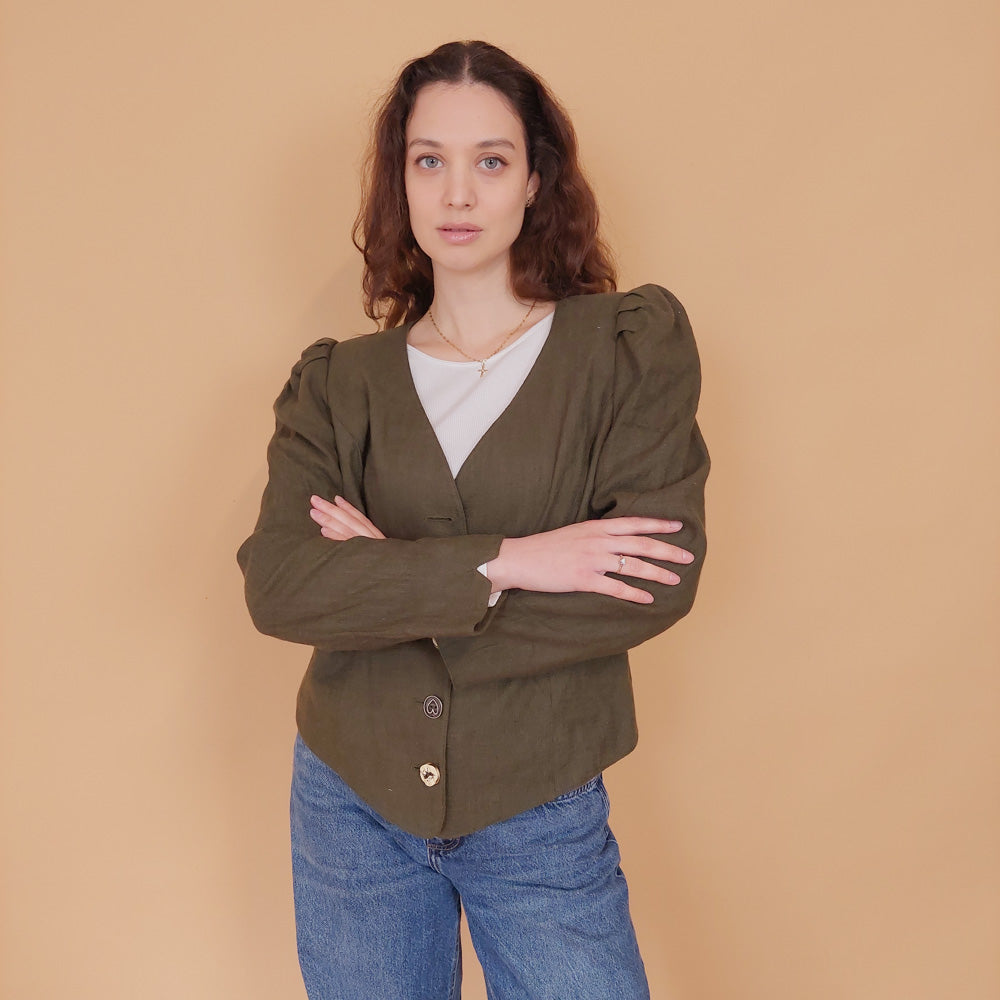 VIN-OUTW-34550 Vintage σακάκι trachten L