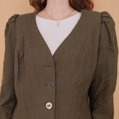 VIN-OUTW-34550 Vintage σακάκι trachten L