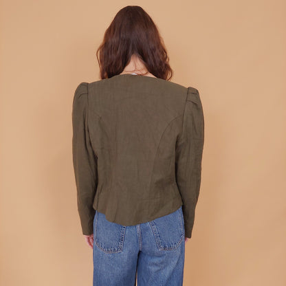 VIN-OUTW-34550 Vintage σακάκι trachten L