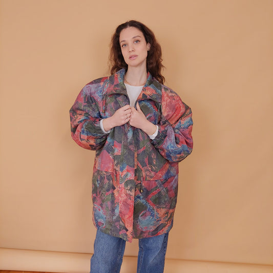 VIN-OUTW-34562 Vintage λεπτό πανωφόρι parka L-XL