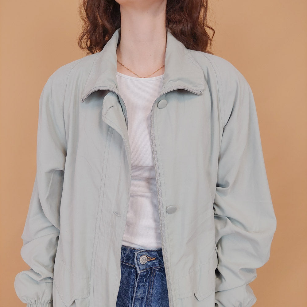 VIN-OUTW-34566 Vintage λεπτό πανωφόρι parka M