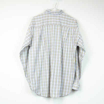 VIN-SHI-20782 Vintage πουκάμισο καρό unisex Μ-L