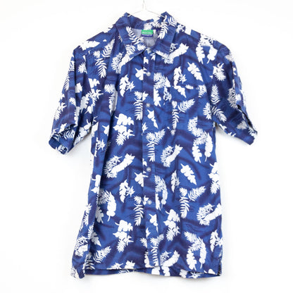VIN-SHI-21875 Vintage πουκάμισο hawaiian pattern unisex XL