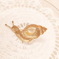 VIN-BIJ-21489 Vintage καρφίτσα σαλιγκάρι