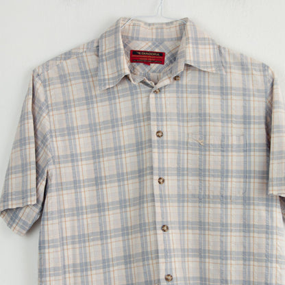 VIN-SHI-07645 Vintage επώνυμο πουκάμισο Diadora S