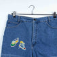 VIN-TR-18079 Vintage denim shorts XL