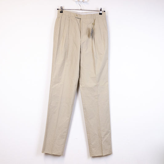 VIN-TR-23321 Vintage παντελόνι unisex μπεζ L